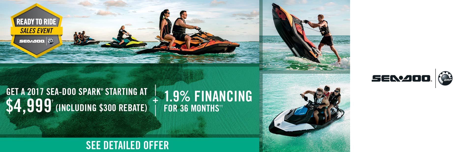 Sea-Doo: Ready to Ride Sales Event - Sea-Doo Spark